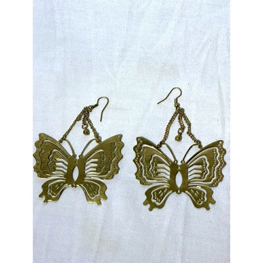 Beautiful butterfly earrings